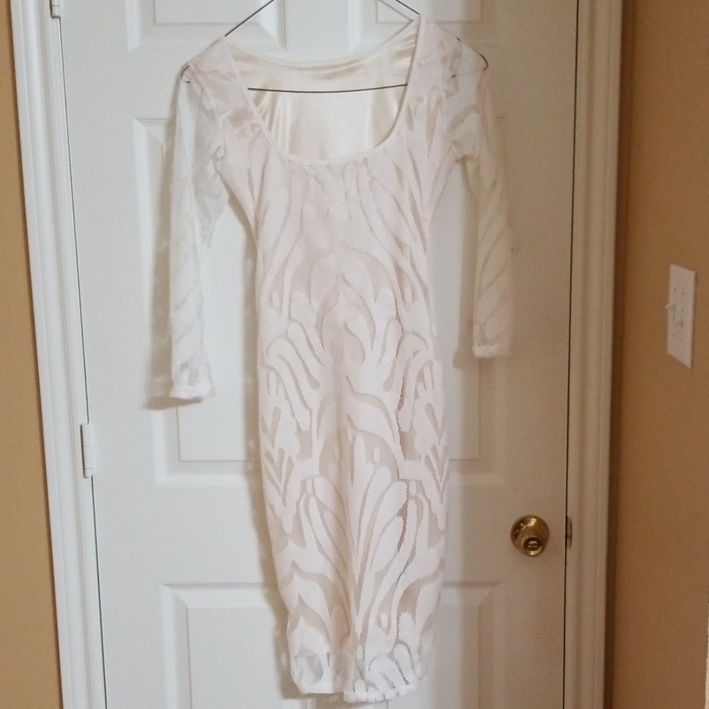 White Lace Dress